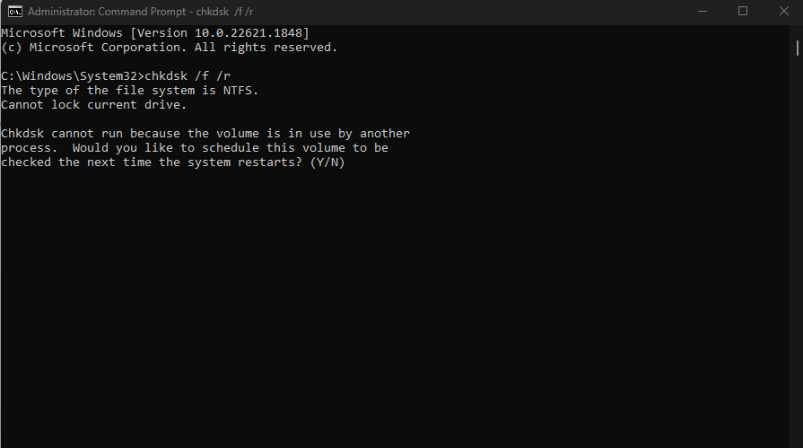 Administrator Command Prompt