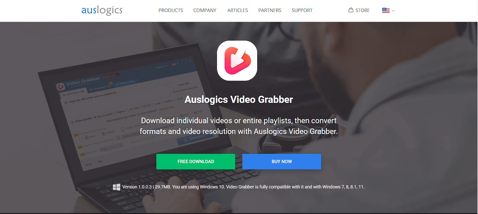 Auslogics Video Grabber