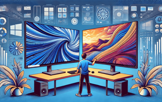 How to Set a Dual Monitor Wallpaper on Windows 10 and 11?