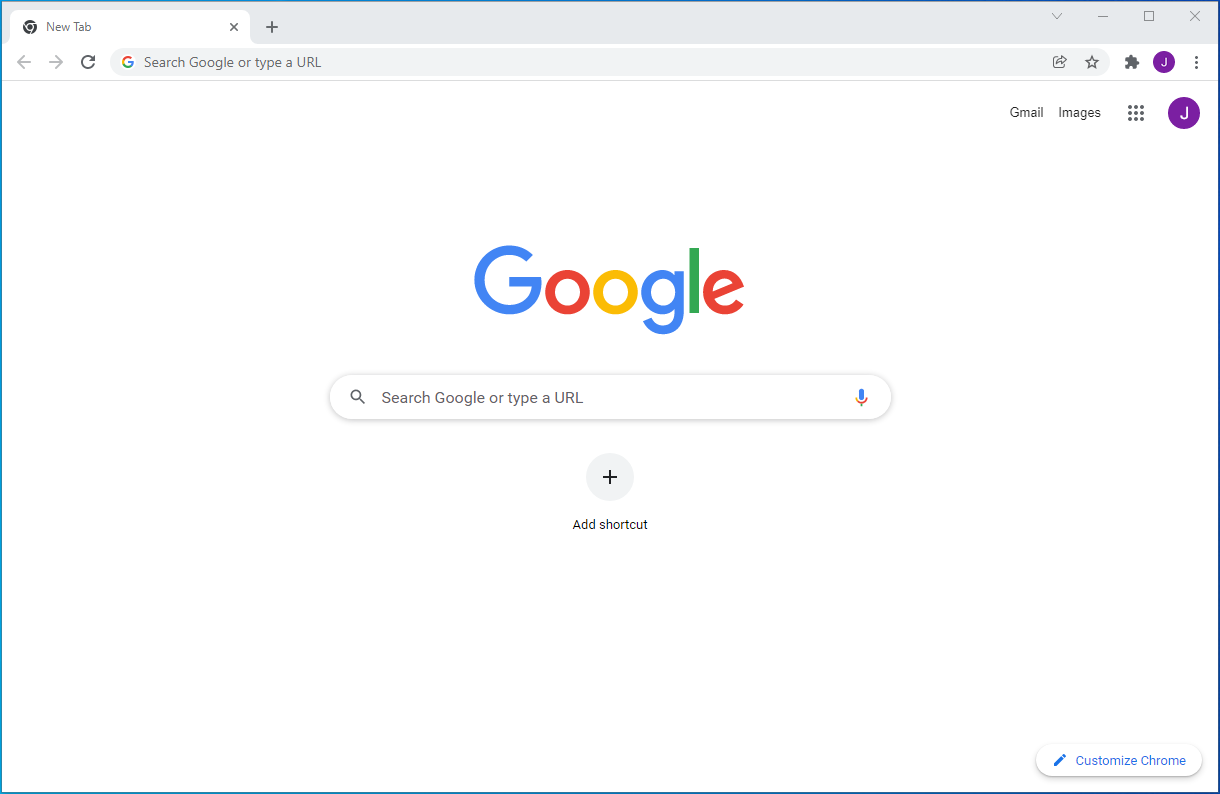Open Chrome.