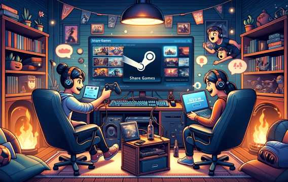 Sharing Is Caring: How to Share Games on Steam Easily