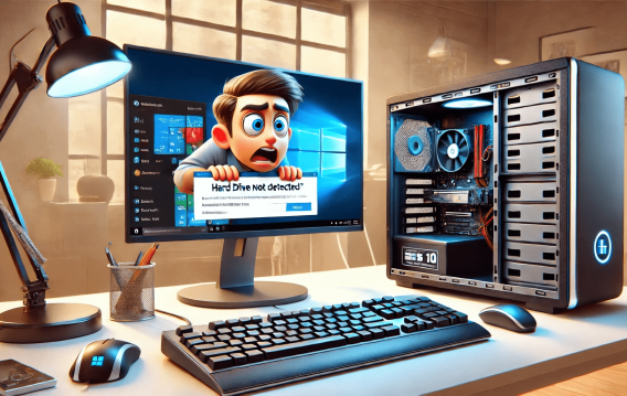 [SOLVED] Hard Drive Not Detected During Windows 10 Installation