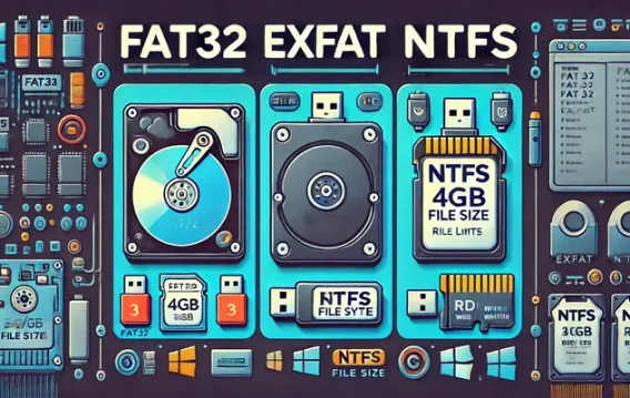 FAT32 vs. exFAT vs. NTFS: Which File Format Is Best for Your Drive?