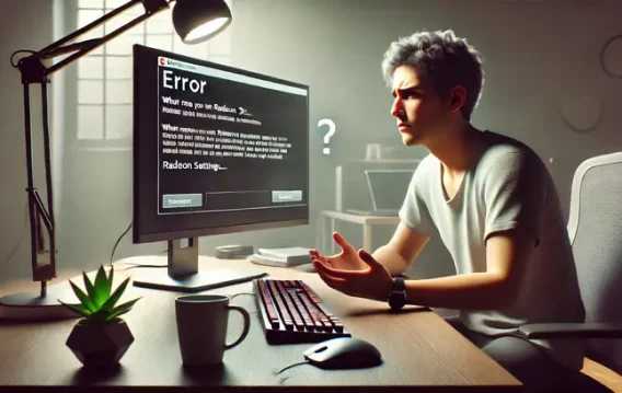 Fixing Radeon Settings Are Currently Not Available