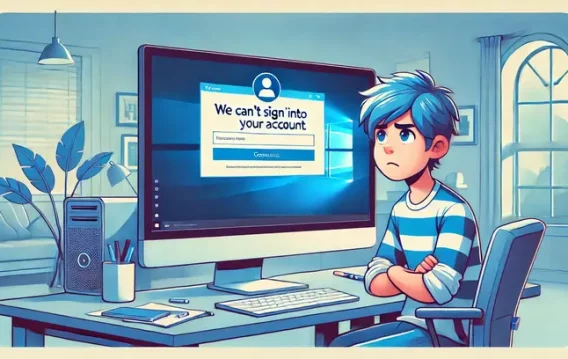 How to Get Rid of We Cant Sign Into Your Account Error on Windows 10?