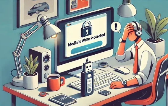How to Remove the Media is Write Protected Error Message?