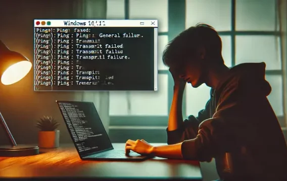 How to Remove the “Ping: Transmit Failed General Failure” Error Message