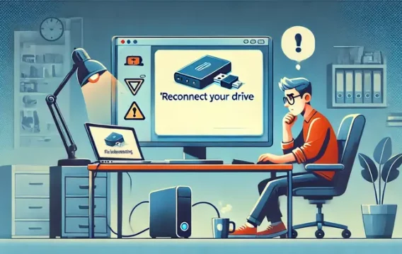Reconnect Your Drive. Your File History Drive Was Disconnected for Too Long
